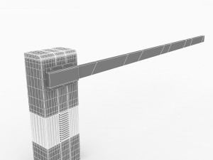boom gate 3D Модель