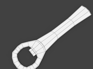 bottle opener 3D 模型