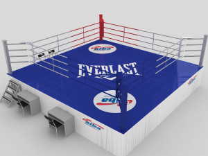 boxing ring 3D Model