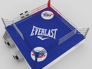 ring de boxe Modèle 3D