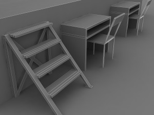 boxing ring 3D Model