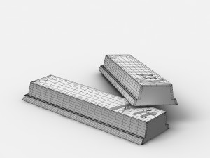 broken kitkat 3D Модель