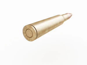 cartrige m50 bmg 3D Model