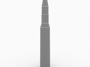 cartrige m50 bmg 3D Model
