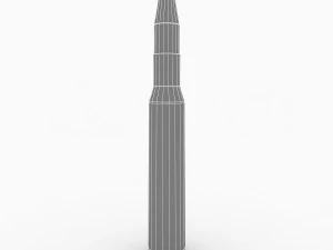 cartrige m50 bmg 3D Model