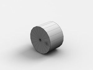 buzzer piezo 3Dモデル