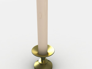 candle 3D 模型