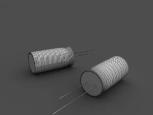 capacitor 3D Model
