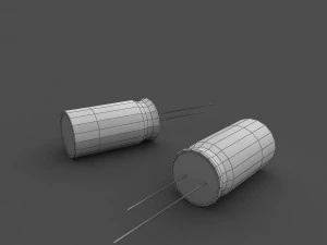capacitor 3D Model