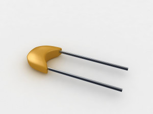 capacitor 3Dモデル