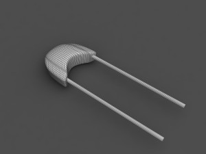 capacitor 3Dモデル