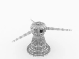 capstan 3D Model