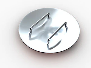 captain america shield 3D Model