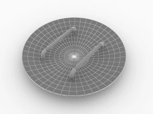 captain america shield 3D Model