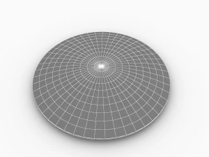captain america shield 3D Model