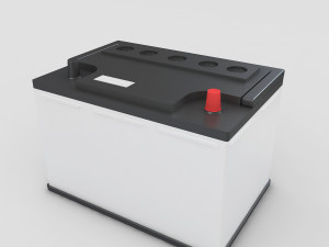 car battery 3D Model