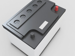 car battery 3D Model