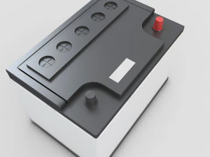 car battery 3D Model
