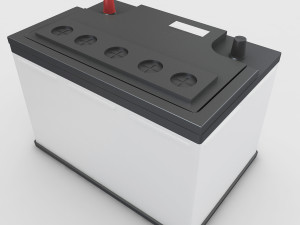 car battery 3D Model