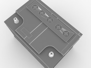 car battery 3D Model