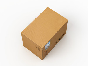 cardboard box 3Dモデル