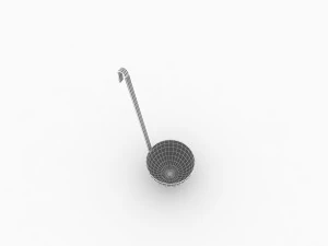 catering laddle 3D Model
