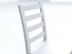 wooden chair 3D Model