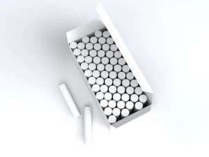 chalk box 3D Model