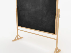 chalkboard 3D Model