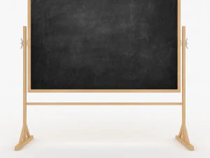chalkboard 3D Model