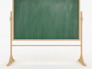 chalkboard 3D Model