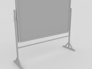 chalkboard 3D Model