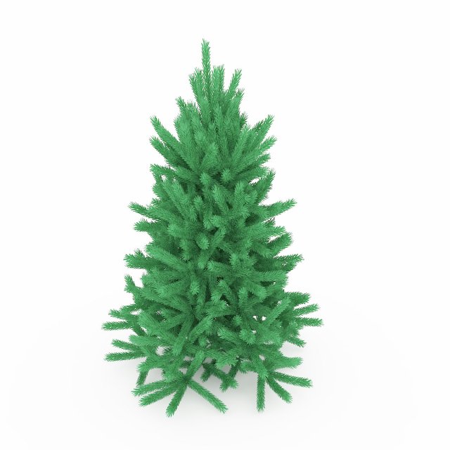 christmas tree Modelo 3D .c4d .max .obj .3ds .fbx .stl .blend 