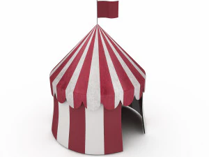 tendone da circo Modello 3D