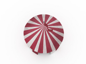 circus tent 3D मॉडल