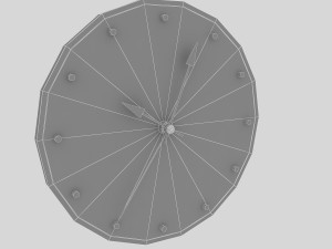 clock 3D-Modell