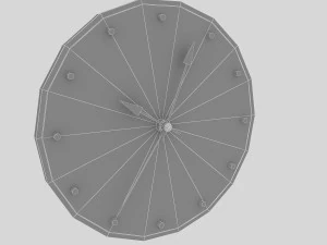 clock 3D Model