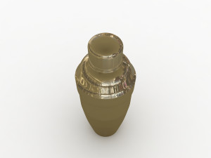 cocktail shaker 3Dモデル