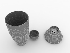 cocktail shaker 3Dモデル