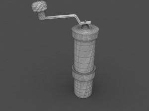 coffee grinder 3D 모델