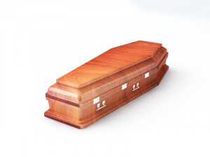 coffin Model 3D