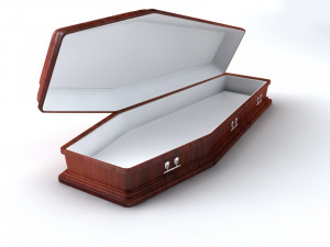 coffin Model 3D