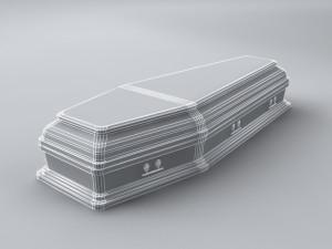 coffin Model 3D