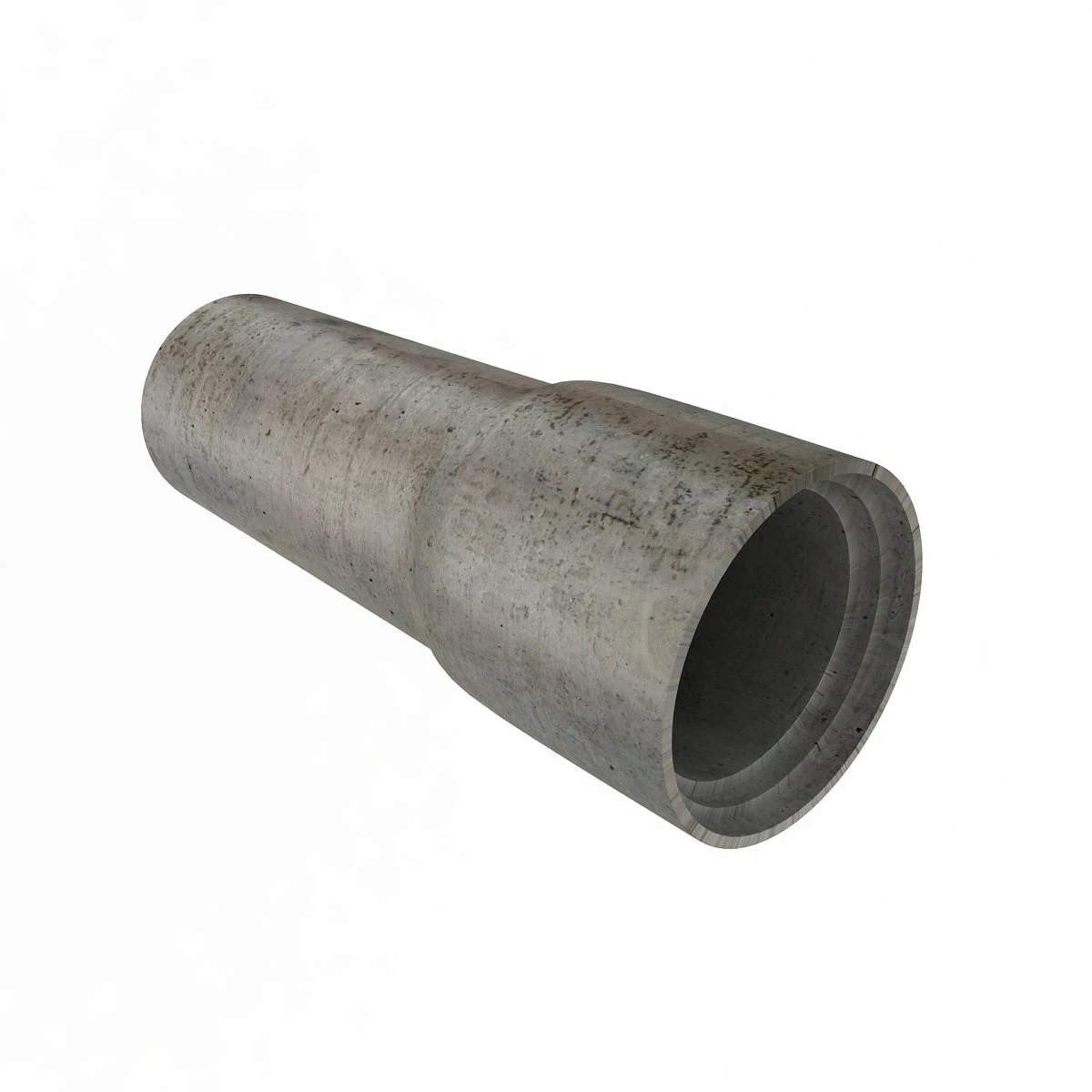concrete drainage tube 3D Model .c4d .max .obj .3ds .fbx .stl .blend
