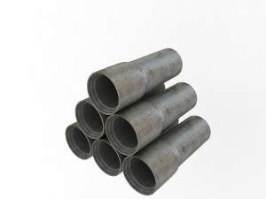 concrete drainage tube Modelo 3D