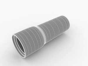 concrete drainage tube 3D Model