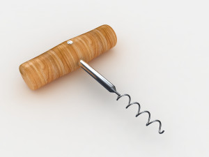 corkscrew 3D-Modell