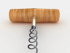 corkscrew 3D Model