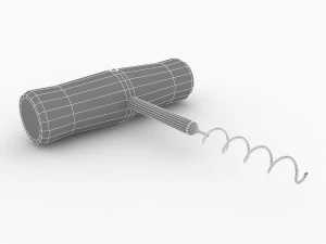corkscrew 3D Model