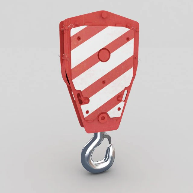 gancio della gru Modello 3D .c4d .max .obj .3ds .fbx .stl .blend